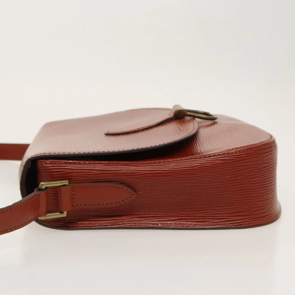 LOUIS VUITTON SAINT CLOUD GM BAG EPI LEATHER BROWN