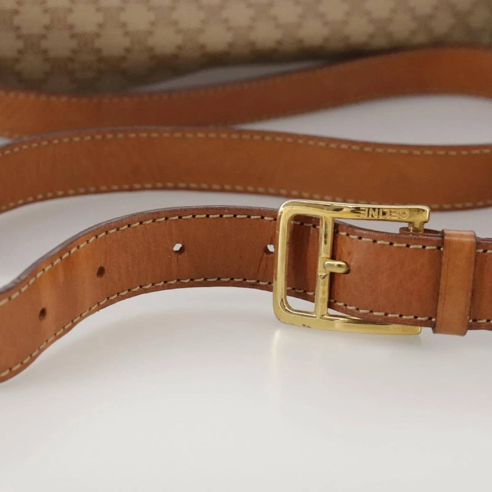 CELINE SHOULDER BAG MACADAM CANVAS