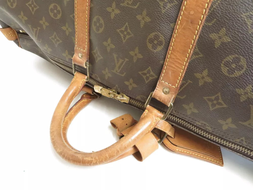 LOUIS VUITTON KEEPALL 55 BAG MONOGRAM CANVAS
