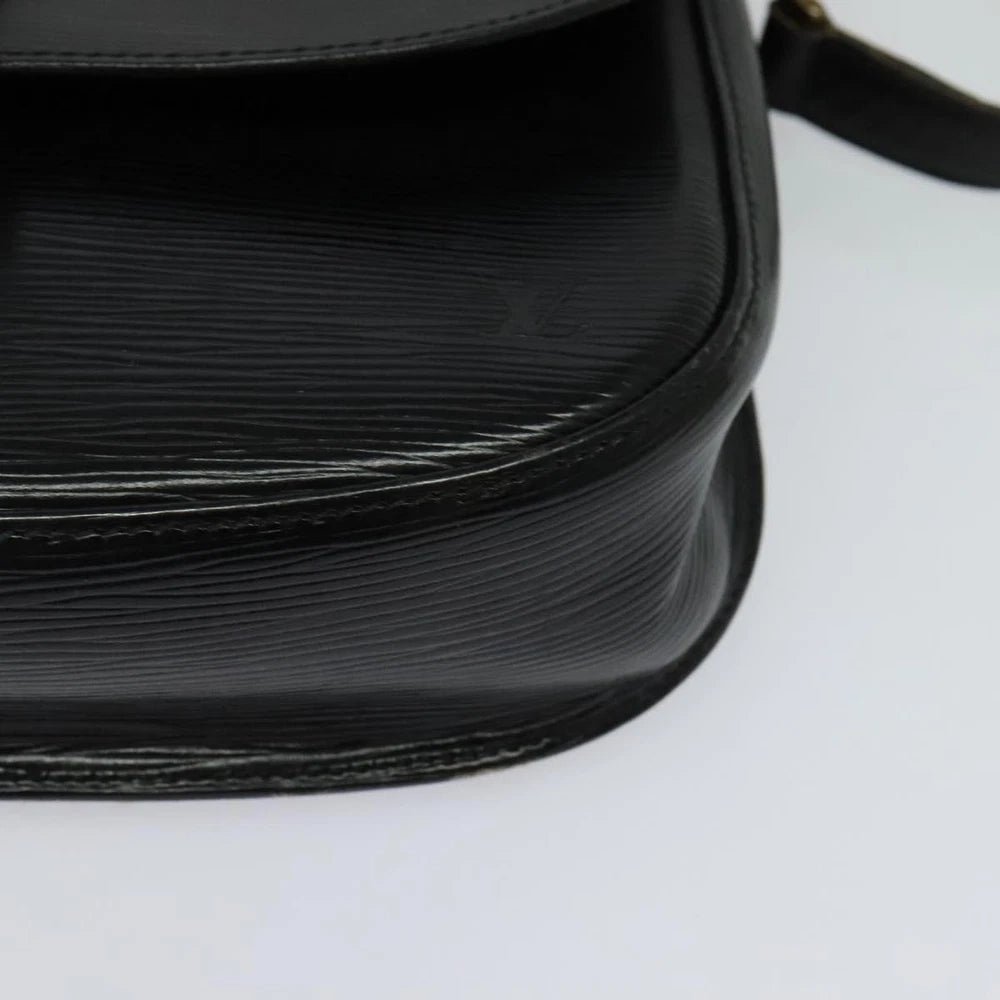 LOUIS VUITTON SAINT CLOUD GM BAG BLACK EPI LEATHER