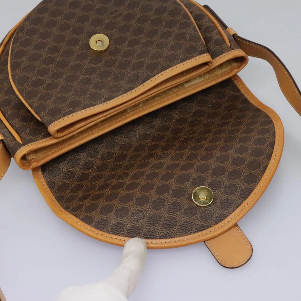 CELINE MACADAM SHOULDER BAG