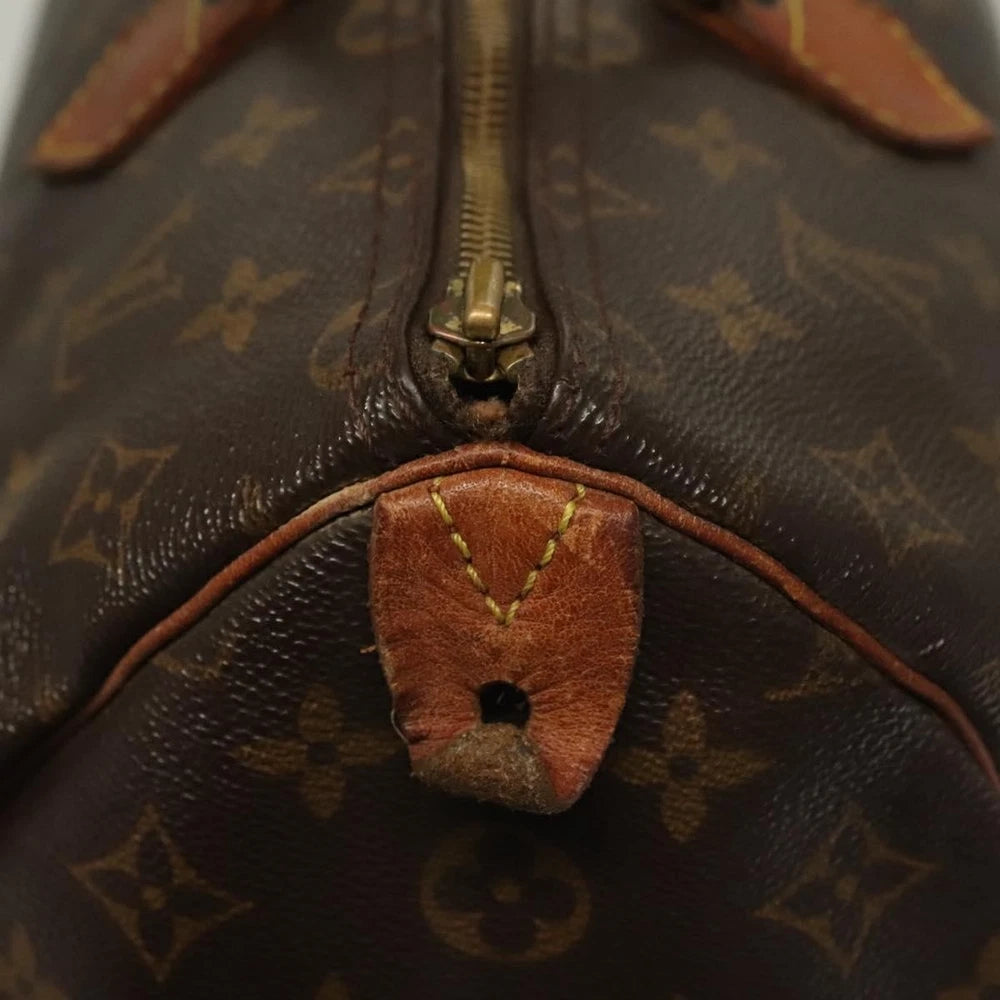 Vintage Louis Vuitton Speedy 35 Bag Monogram Canvas