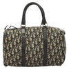 Christian Dior Boston Bag 30 -  Navy Trotter Canvas