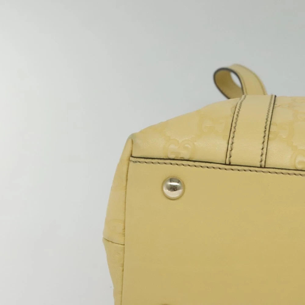 Gucci Guccissima Tote Bag - Yellow Leather
