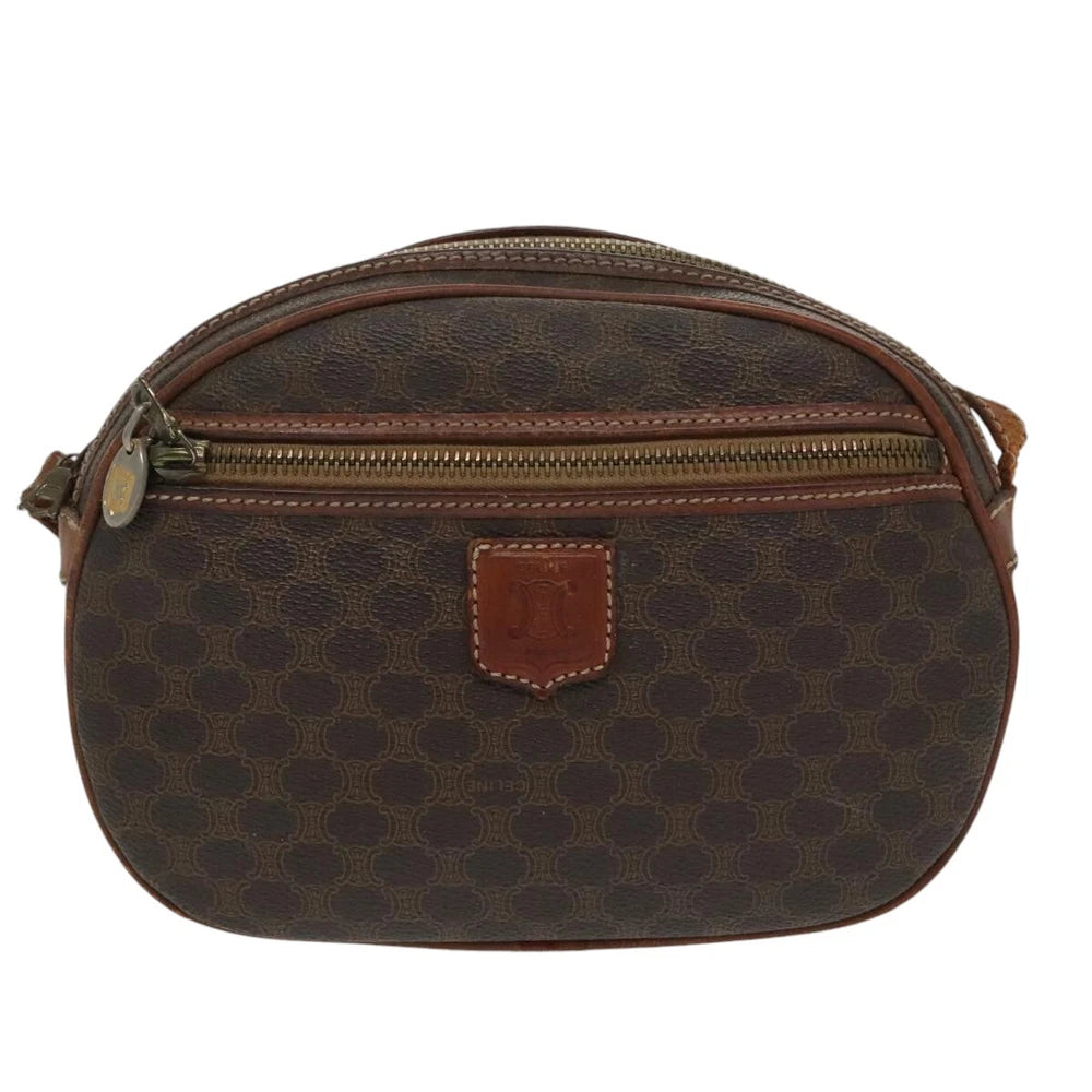 VINTAGE CELINE CROSSBODY BAG MACADAM CANVAS