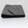 SAINT LAURENT CLUTCH BLACK LEATHER