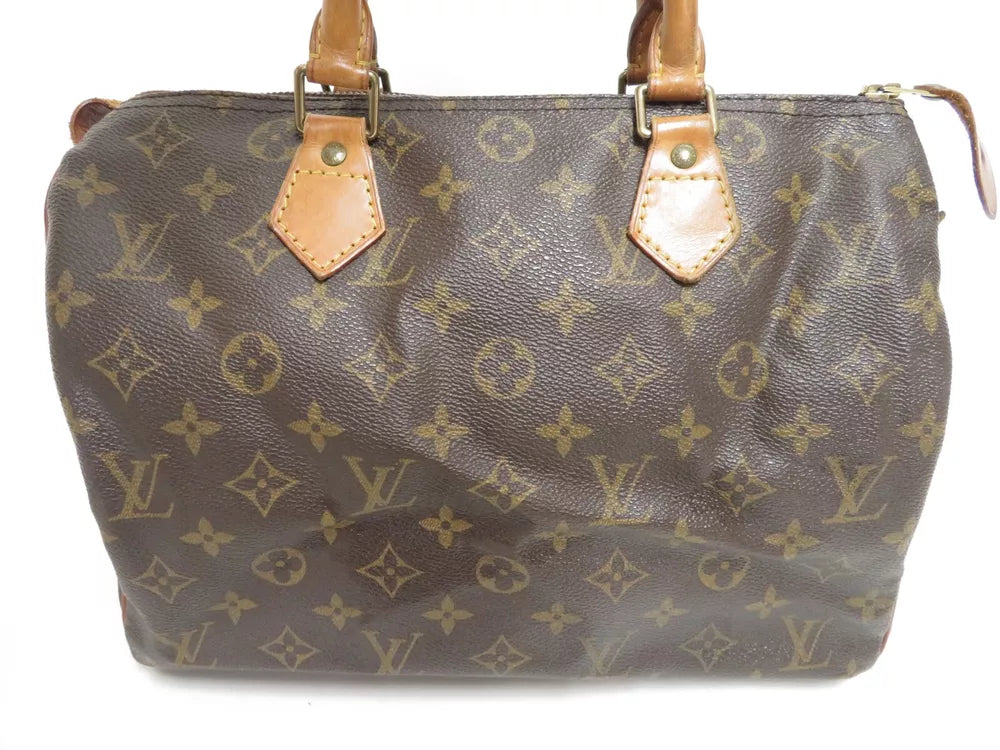 LOUIS VUITTON SPEEDY 30 BAG MONOGRAM CANVAS
