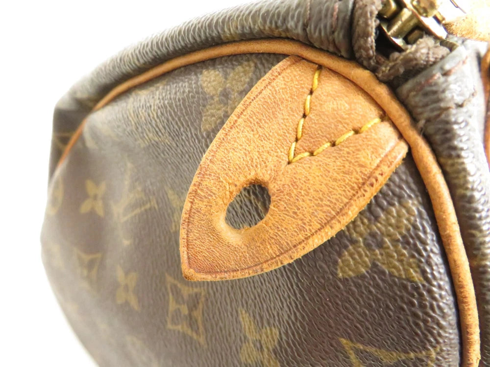 LOUIS VUITTON SPEEDY 30 BAG MONOGRAM CANVAS