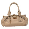 CHLOE PADDINGTON BAG BEIGE LEATHER