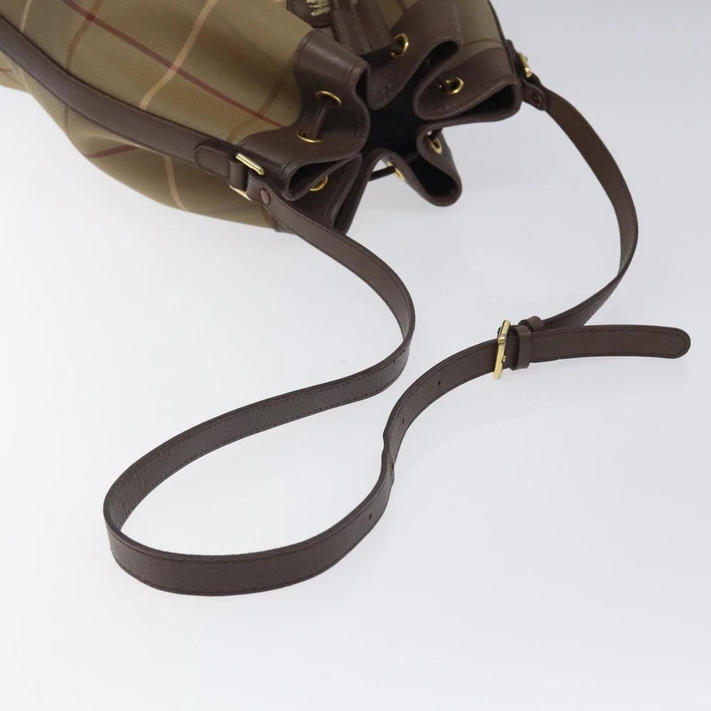 Vintage Burberry Bucket Bag - Nova Check Canvas