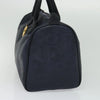 Vintage Dior Boston Bag - Navy Trotter Canvas