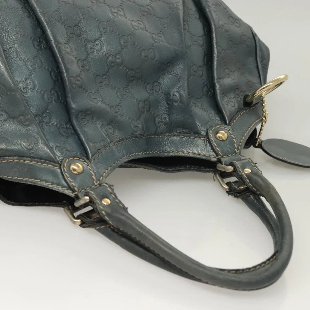 Gucci Sukey Bag - Blue Guccissima Leather