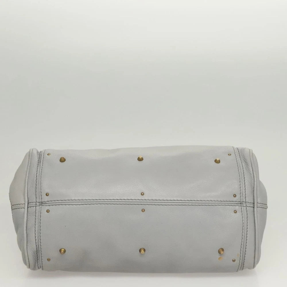 Vintage Chloe Paddington Bag - Gray Leather