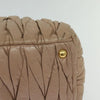 Miu Miu Matelasse Bag - Beige Leather