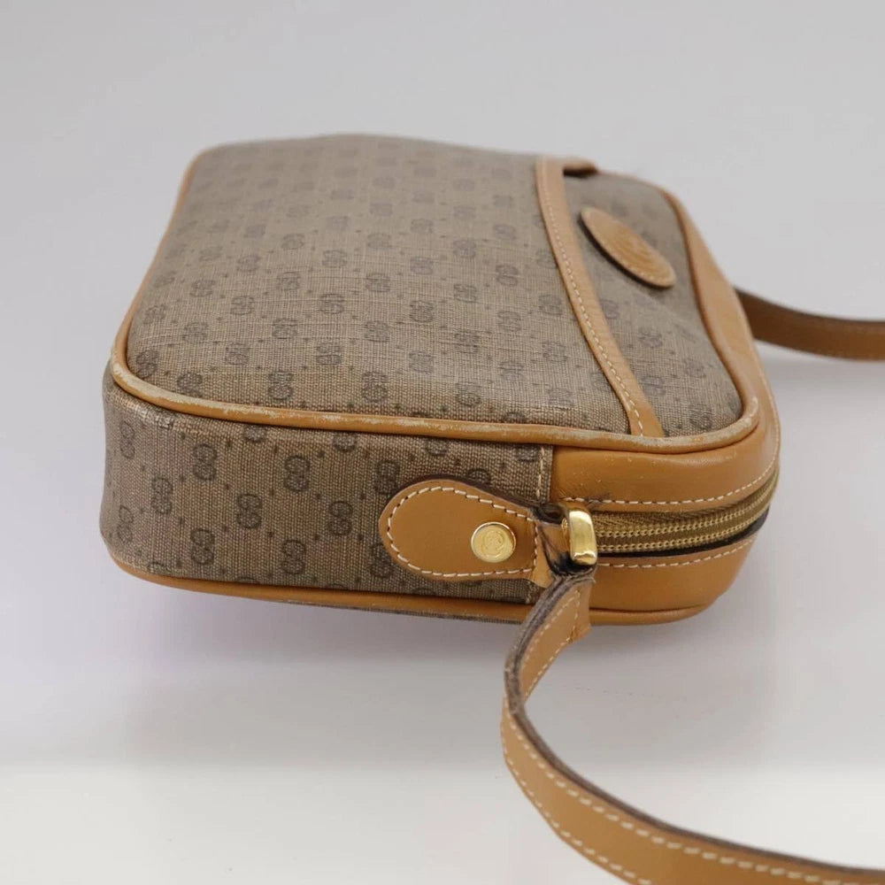 GUCCI SHOULDR BAG GG CANVAS