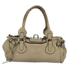 CHLOE PADDINGTON BAG BEIGE LEATHER