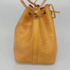 LOUIS VUITTON PETIT NOE BAG EPI LEATHER YELLOW