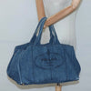 PRADA CANAPA BAG DENIM
