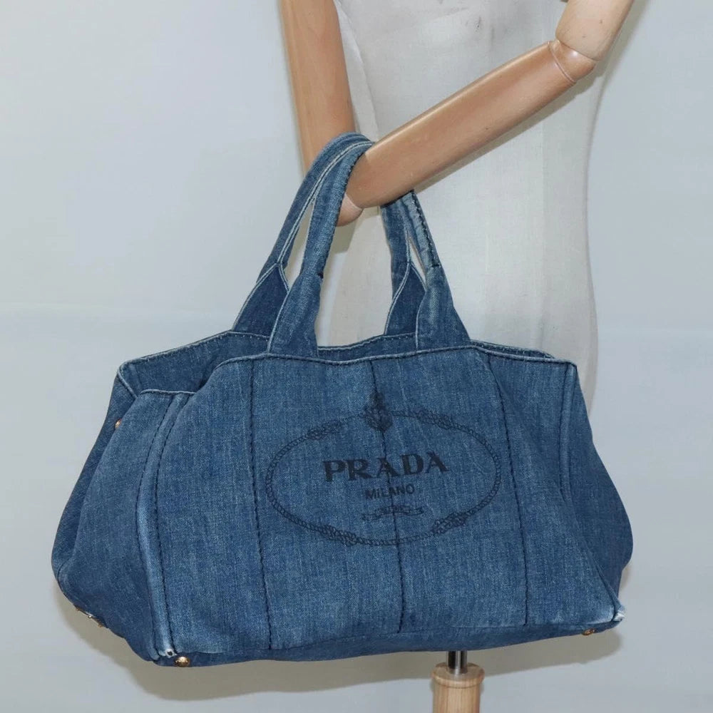 PRADA CANAPA BAG DENIM