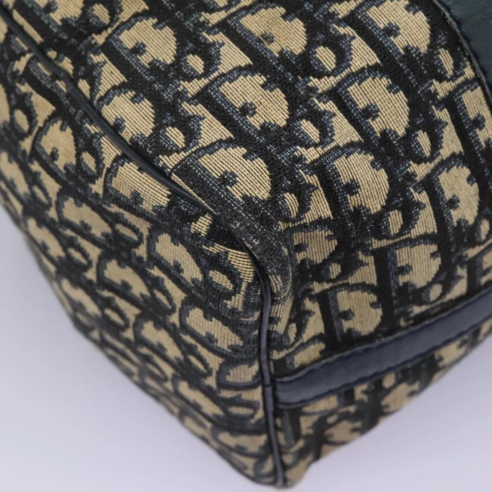 CHRISTIAN DIOR BOSTON BAG TROTTER CANVAS