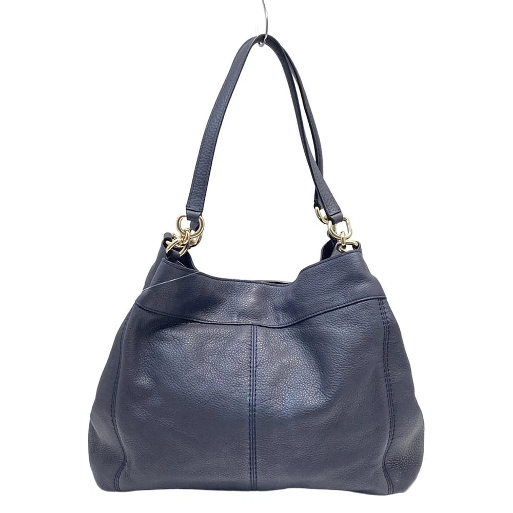 Coach Bag - Navy Leather
