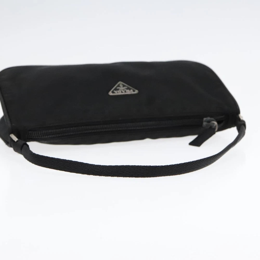 Svart Prada Nylon Veske