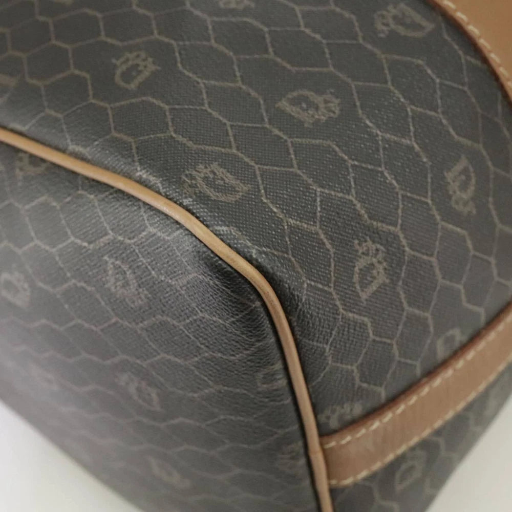 CHRISTIAN DIOR BOSTON BAG HONEYCOMB CANVAS