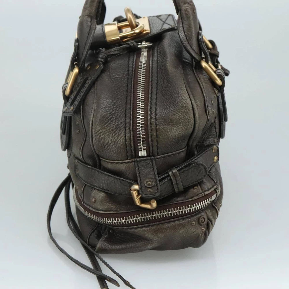 CHLOE PADDINGTON BROWN LEATHER