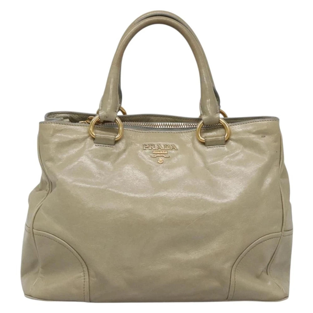 Beige Prada Veske - Skinn