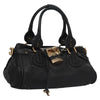 CHLOE PADDINGTON BAG BLACK LEATHER