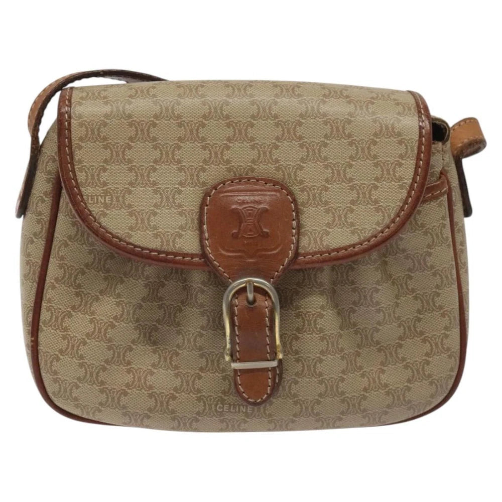 CELINE MACADAM SHOULDER BAG