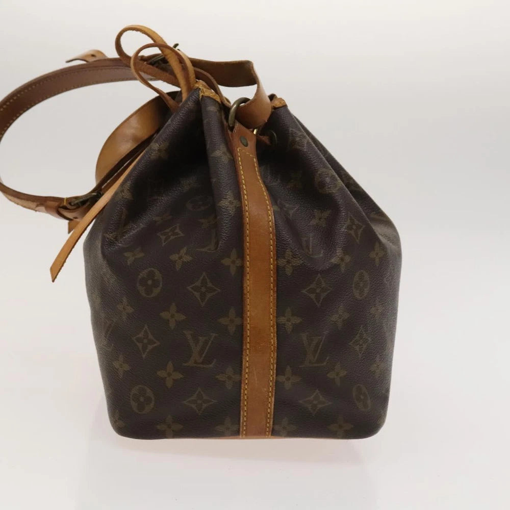 LOUIS VUITTON PETIT NOE BUCKET BAG MONOGRAM CANVAS