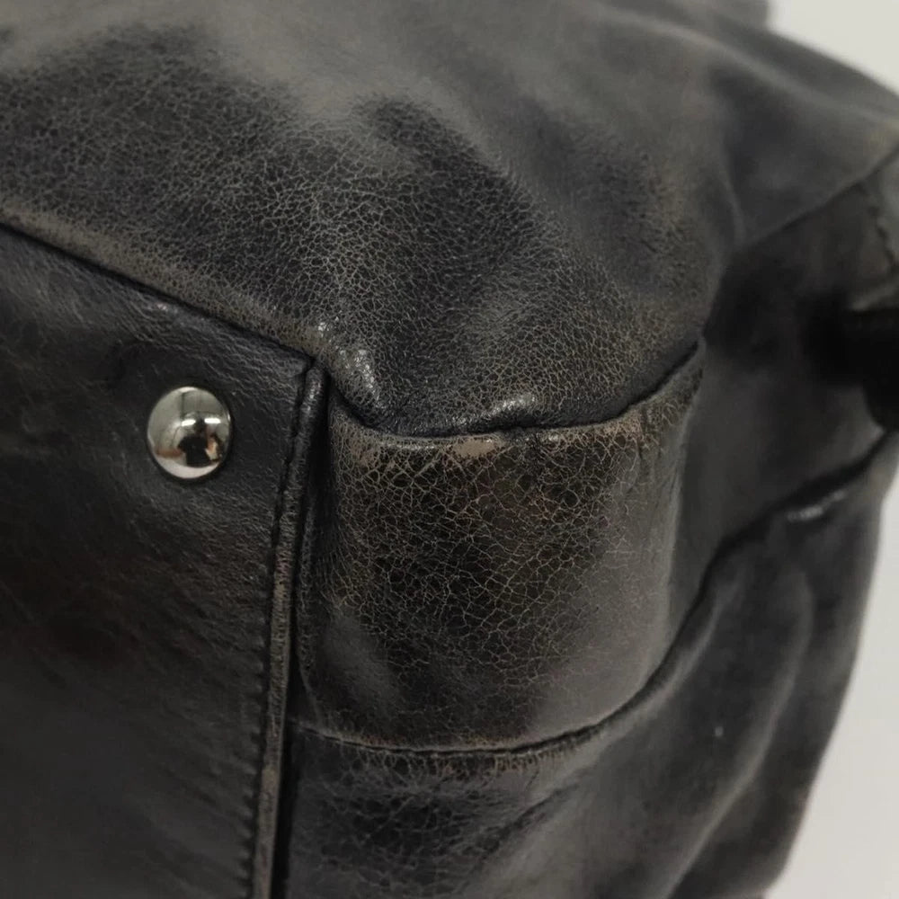 Vintage Miu Miu Handbag Black - Leather