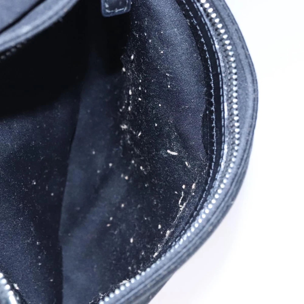 FENDI SHOULDER BAG BLACK NYLON