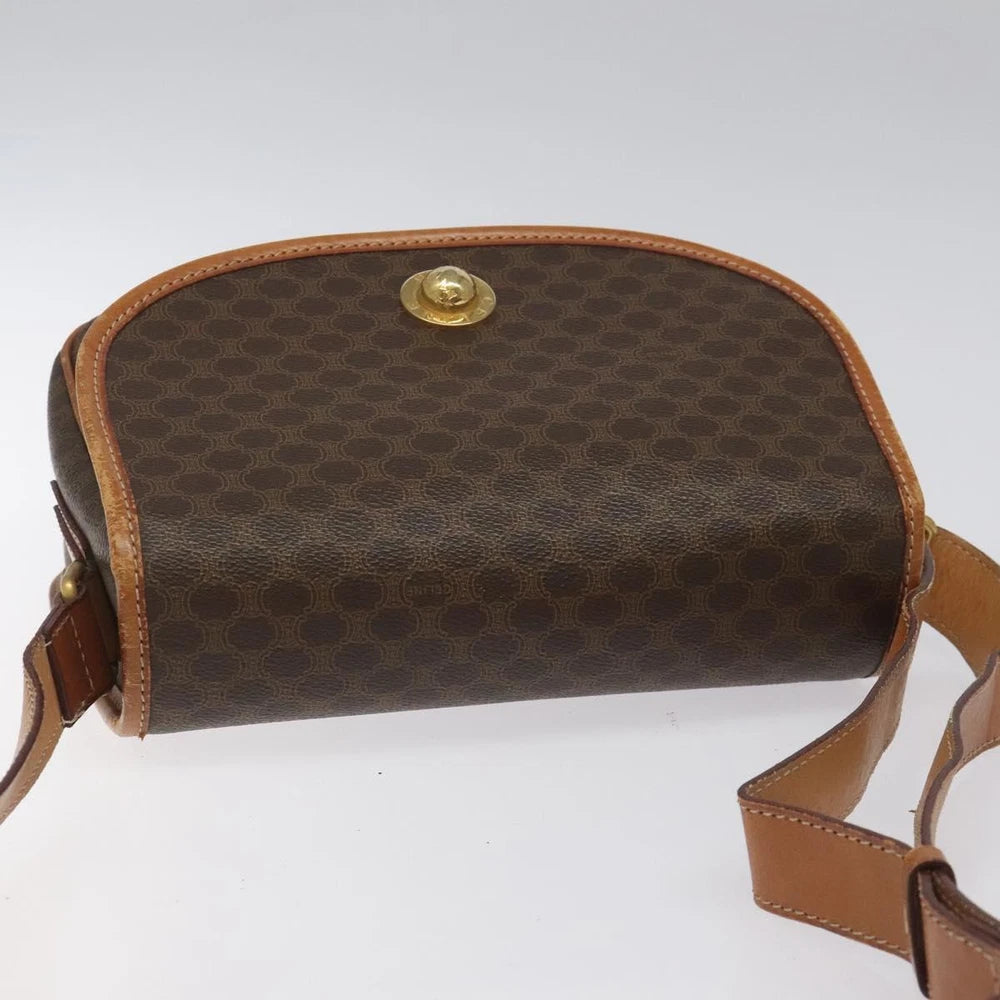 CELINE SHOULDER BAG MACADAM CANVAS