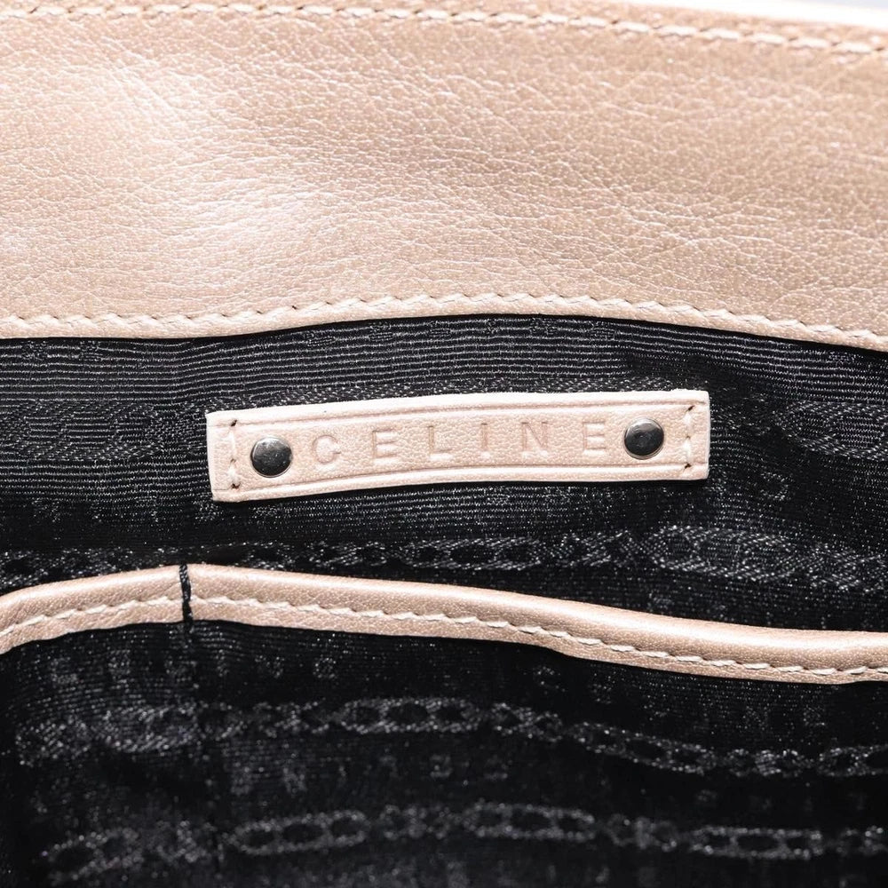 Celine Boogie Bag - Gold Leather