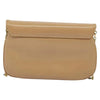 Christian Dior Chain Shoulder Bag - Beige Leather