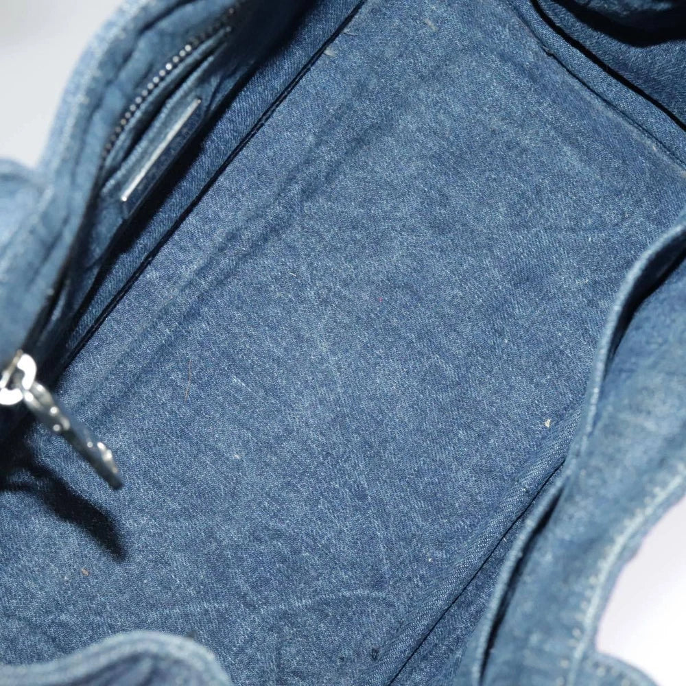 PRADA BIJOUX CANAPA BAG DENIM