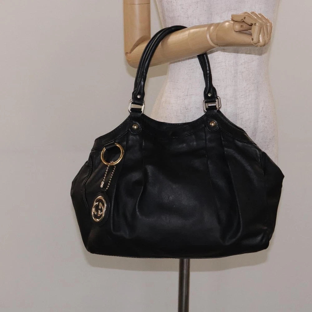 Gucci Sukey Bag Black Leather