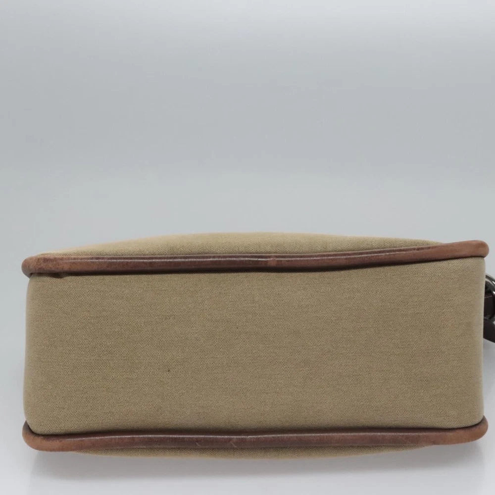 Vintage Burberry Shoulder Bag - Beige Canvas