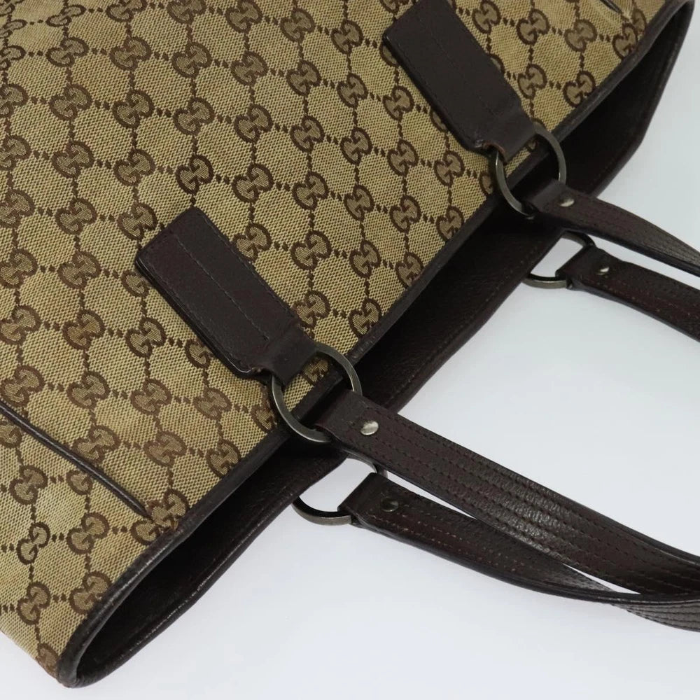 GUCCI TOTE BAG GG CANVAS