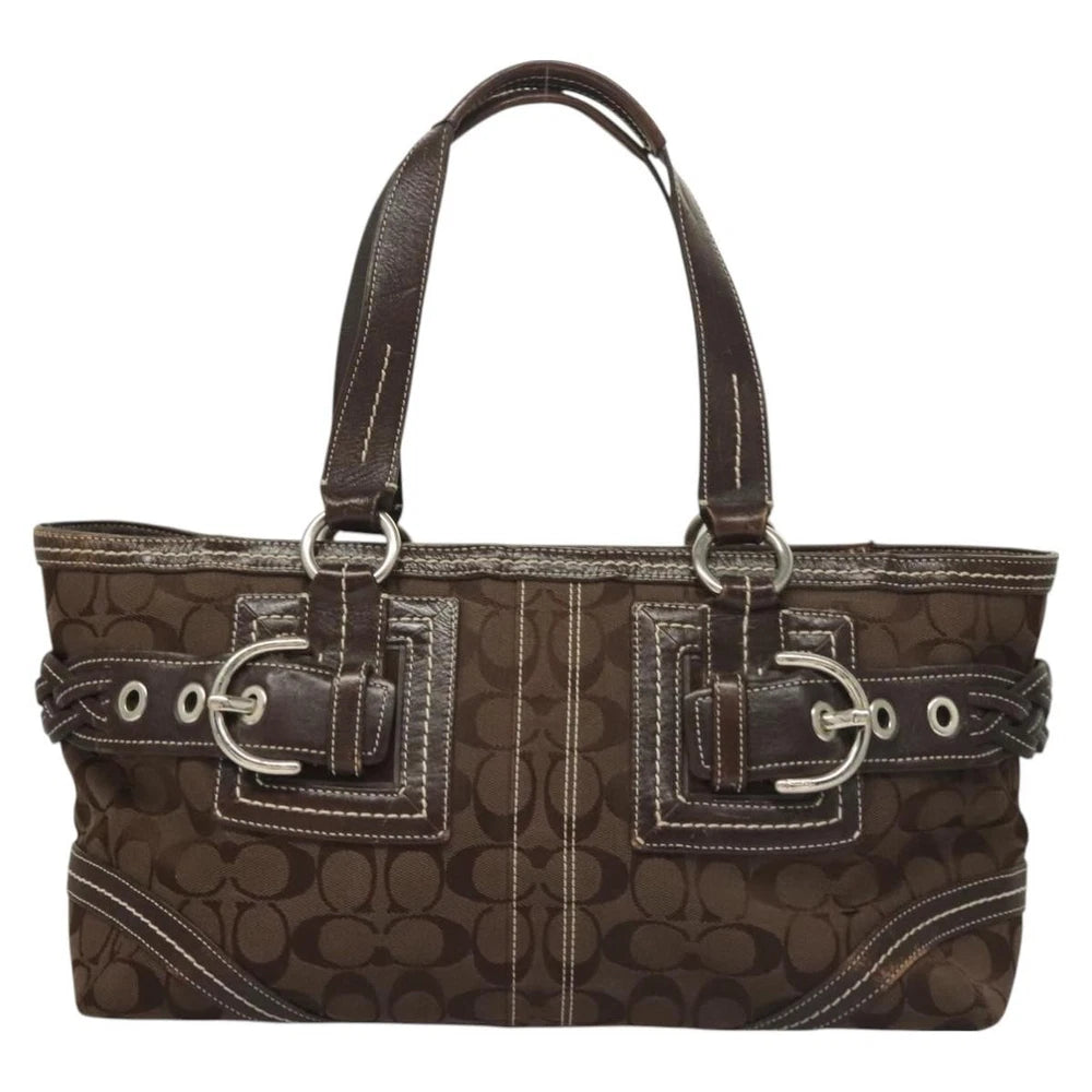 Coach Signature Bag Vintage - Brown Canvas
