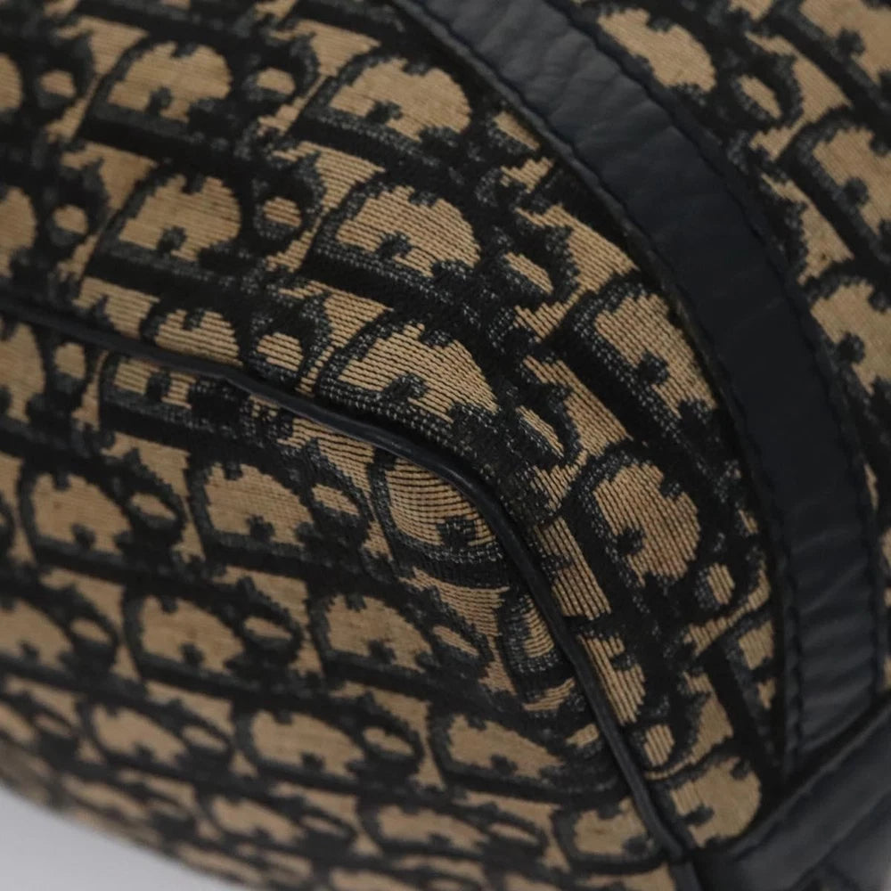 CHRISTIAN DIOR BOSTON BAG 40 TROTTER CANVAS