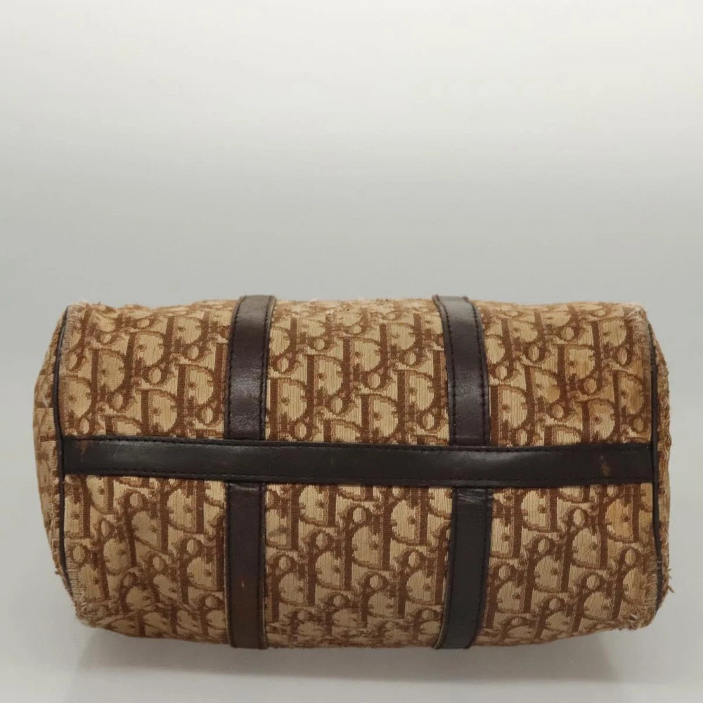 CHRISTIAN DIOR BOSTON BAG 30 TROTTER CANVAS