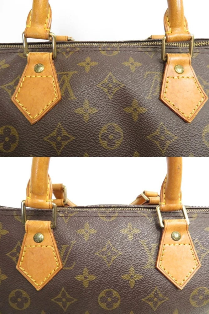 LOUIS VUITTON SPEEDY 35 BAG MONOGRAM CANVAS