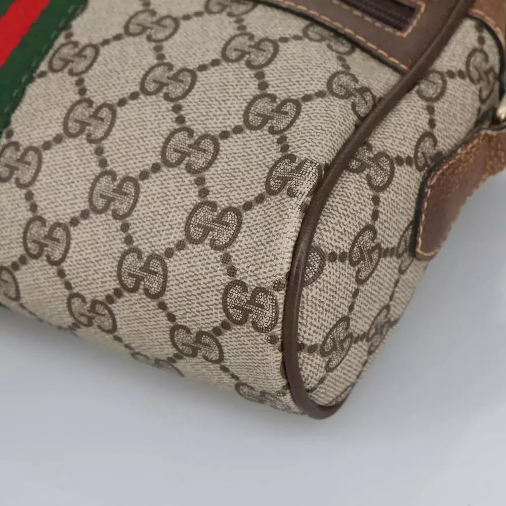 GUCCI SUPREME SHOULDER BAG GG CANVAS