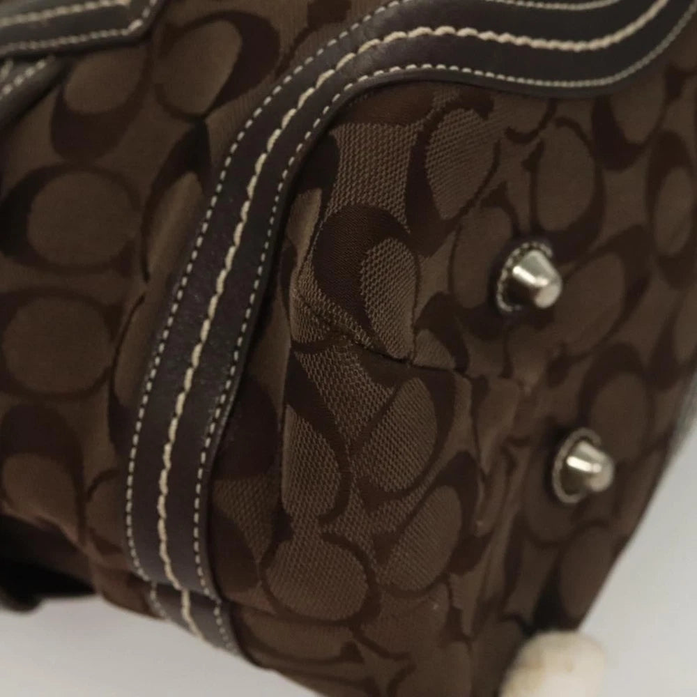 Coach Signature Bag Vintage - Brown Canvas