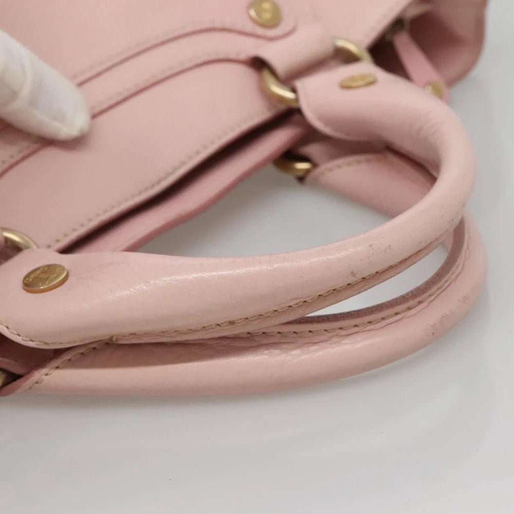 Vintage Celine Boogie Bag - Pink Leather