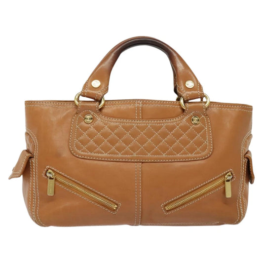 Celine Boogie Bag - Brown Leather