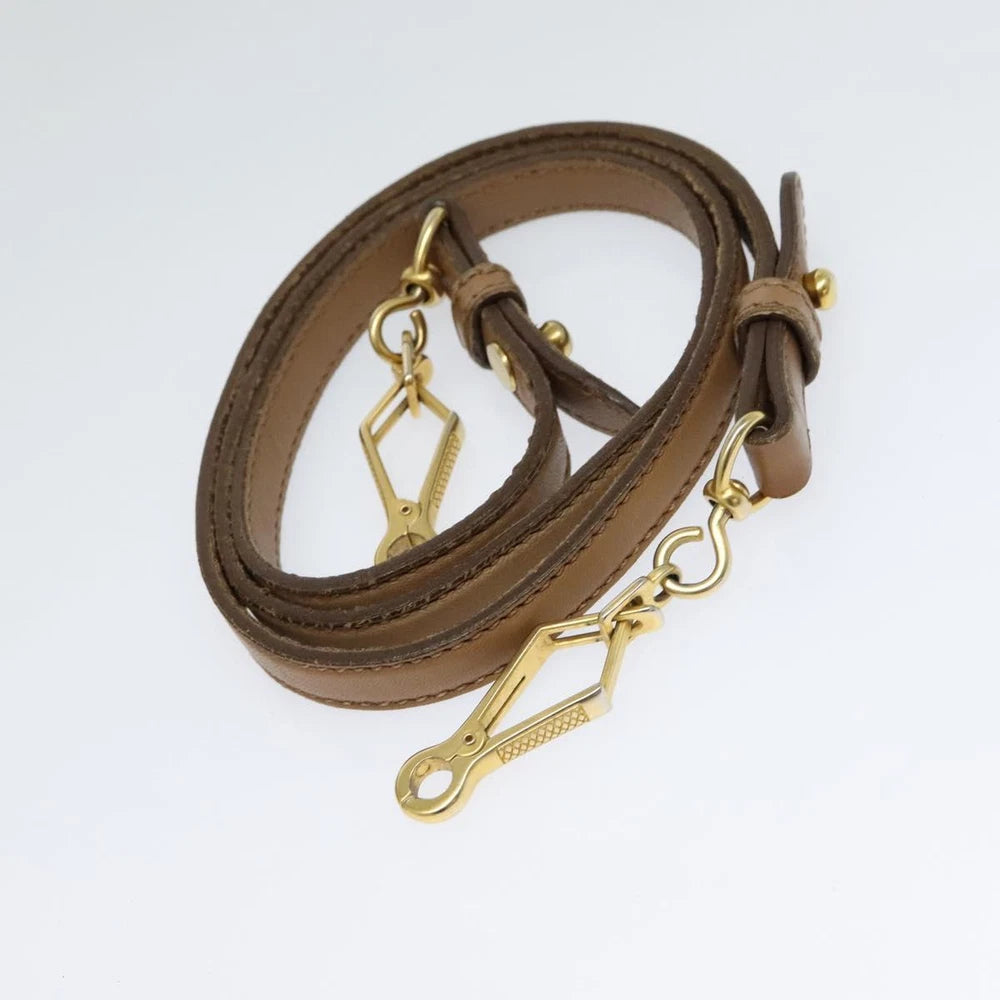 MIU MIU BAG BROWN MATELASSE LEATHER